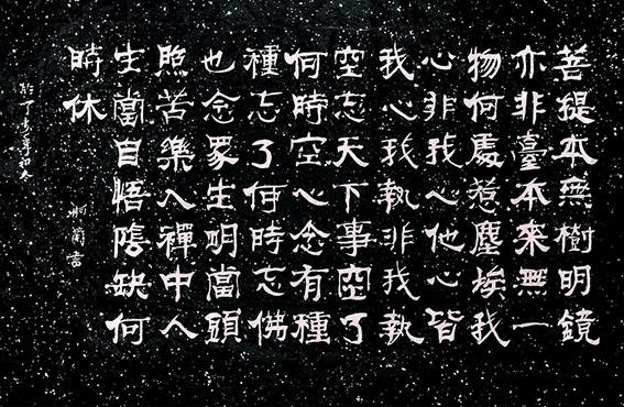 赵珂作品 《菩提偈》